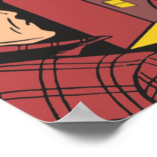 Batman's First Appearance Vintag Poster (Ecke)