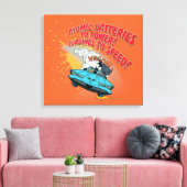 Batmobile Graphic Leinwanddruck (Insitu (Wohnzimmer))