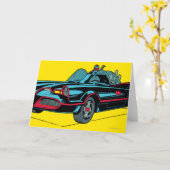Batmobile Karte (Gelbe Blume)