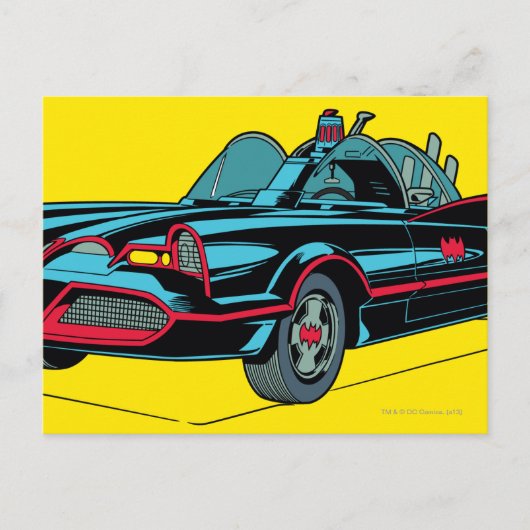 Batmobile Postkarte (Vorderseite)