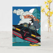 Batmobile Wroom! Karte (Gelbe Blume)