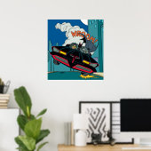 Batmobile Wroom! Poster (Heimbüro)