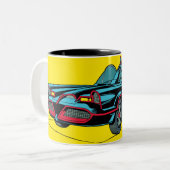 Batmobile Zweifarbige Tasse (Vorderseite Links)