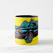 Batmobile Zweifarbige Tasse (Mittel)