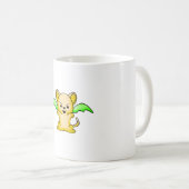 Batmouse. Funny mouse with bat wings. Halloween. Kaffeetasse (VorderseiteRechts)