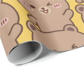 "Bato Bato" Honey Bear  Geschenkpapier (Rolleneckpunkt)