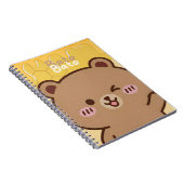 "Bato Bato" Honey Bear Spiral Notebook Notizblock (Rechte Seite)