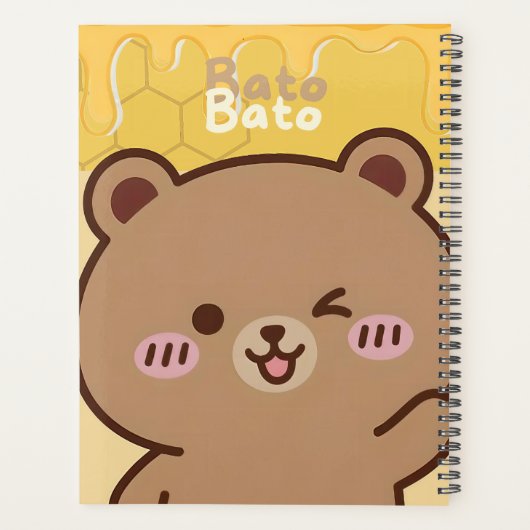 "Bato Bato" Honey Bear Spiral Planer (Rückseite)