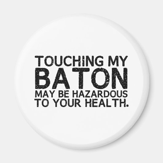 Baton Hazard Magnet (Vorne)