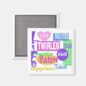 Baton Life Magnet (Vorderseite/Rückseite)