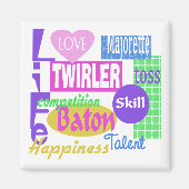 Baton Life Magnet (Vorne)