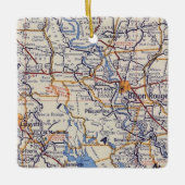 Baton Rouge and Lafayette Christmas Ornament (Vorderseite)