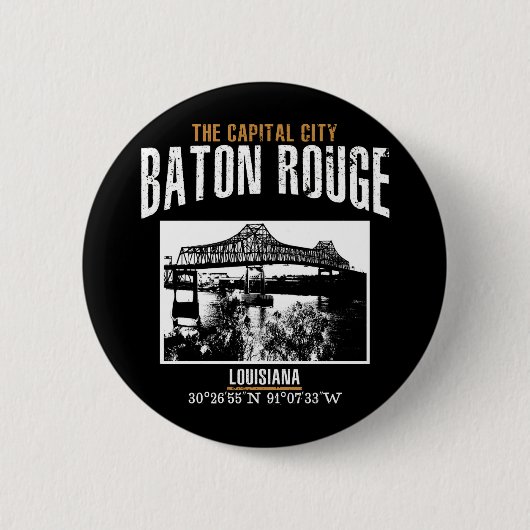 Baton Rouge Button (Vorderseite)