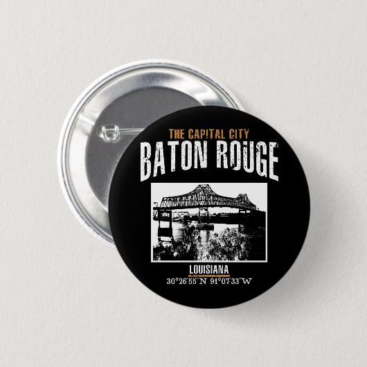 Baton Rouge Button (Vorne & Hinten)