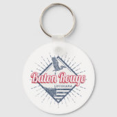 Baton Rouge City Louisiana Vereinigte Staaten USA Schlüsselanhänger (Vorderseite)