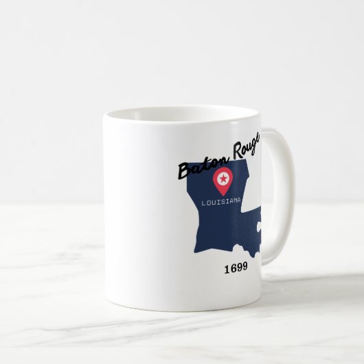 Baton Rouge coffee mug  Kaffeetasse (VorderseiteRechts)