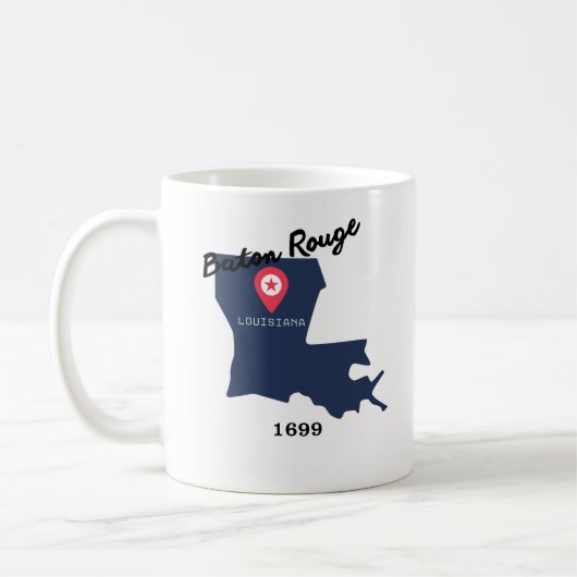 Baton Rouge coffee mug Kaffeetasse (Links)