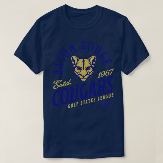 Baton Rouge Cougars T-Shirt (Design vorne)