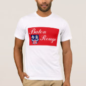 Baton-Rouge Flaggen-T - Shirt (Vorderseite)