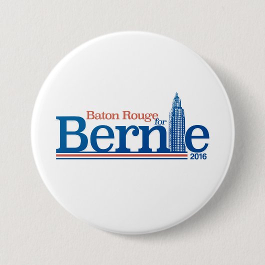 Baton Rouge für großen Knopf Bernie | Button (Vorderseite)