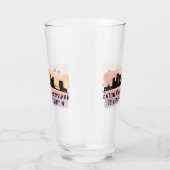 Baton Rouge LA City Skyline Glas (Rechts)
