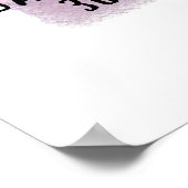 Baton Rouge LA City Skyline Poster (Ecke)