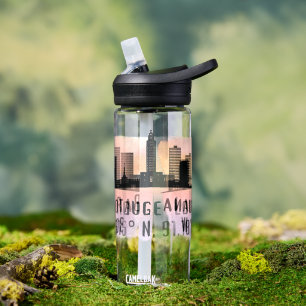 Baton Rouge LA City Skyline Trinkflasche