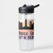 Baton Rouge LA City Skyline Trinkflasche (Links)