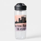Baton Rouge LA City Skyline Trinkflasche (Vorderseite)