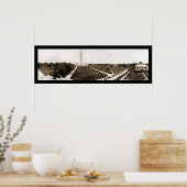 Baton Rouge LA Hauptstadt Foto 1935 Poster (Küche)