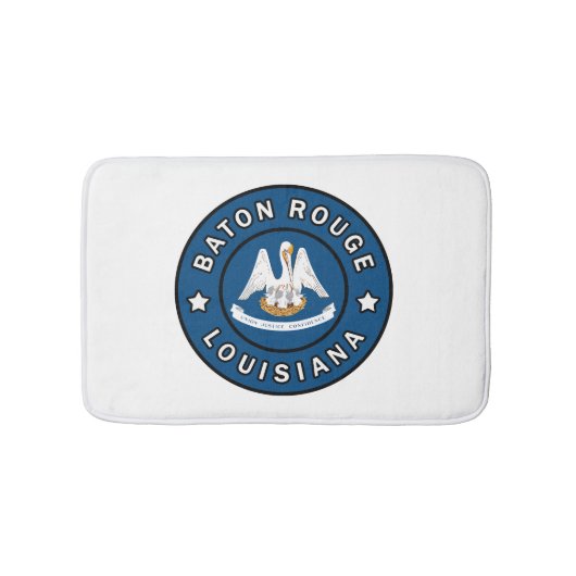 Baton Rouge Louisiana Badematte (Vorderseite)