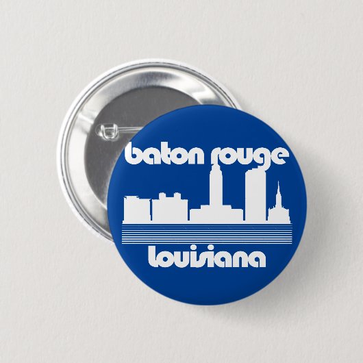 Baton Rouge, Louisiana Button (Vorne & Hinten)