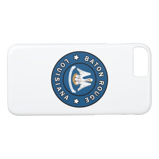 Baton Rouge Louisiana Case-Mate iPhone Hülle (Rückseite (Horizontal))
