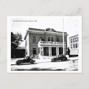 Baton Rouge Louisiana Historisches Rathaus Vintage Postkarte