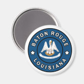 Baton Rouge Louisiana Magnet (Vorderseite/Rückseite)