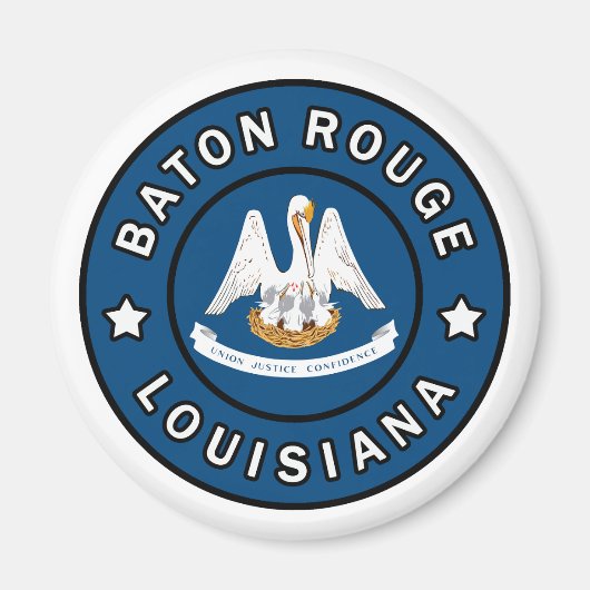 Baton Rouge Louisiana Magnet (Vorne)