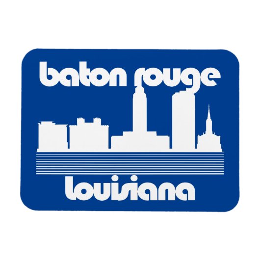 Baton Rouge, Louisiana Magnet (Horizontal)