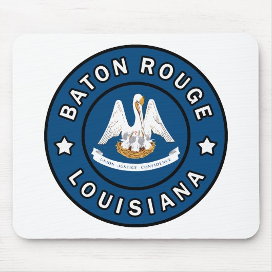 Baton Rouge Louisiana Mousepad (Vorne)