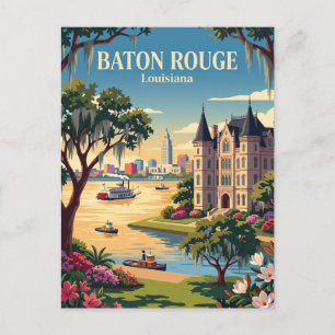 Baton Rouge, Louisiana Postkarte