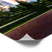 Baton Rouge Louisiana Staat Hauptstadt Poster (Ecke)