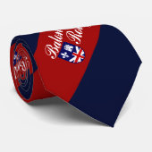 Baton Rouge (Louisiana) Stadtflagge Neck Tie Krawatte (Gerollt)