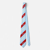 Baton Rouge (Louisiana) Stadtflagge Neck Tie Krawatte (Vorderseite)