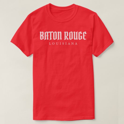 Baton Rouge Louisiana TShirt - 1 (Design vorne)