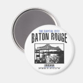 Baton Rouge Magnet (Vorderseite/Rückseite)