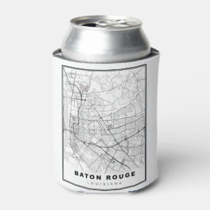 Baton Rouge Map Dosenkühler