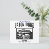 Baton Rouge Postkarte (Stehend Vorderseite)