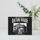 Baton Rouge Postkarte (Stehend Vorderseite)