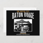 Baton Rouge Postkarte (Vorne/Hinten)