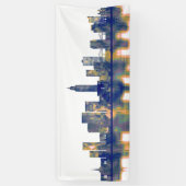 Baton Rouge Skyline Banner (Vertikal)