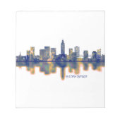 Baton Rouge Skyline Notizblock (Vorderseite)